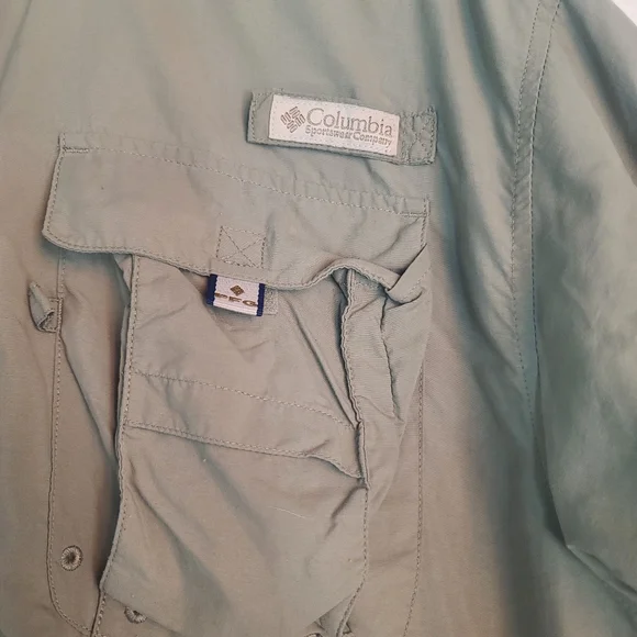 Columbia Men’s PFG Bahama II Short Sleeve Shirt Small - Picture 4 of 7